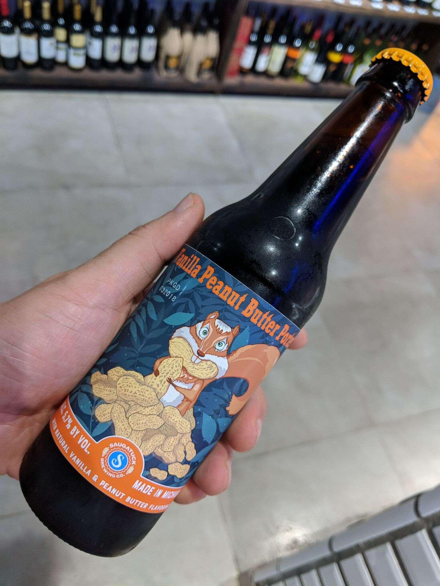 Saugatuck Vanilla Peanut Butter Porter 20180803 231021